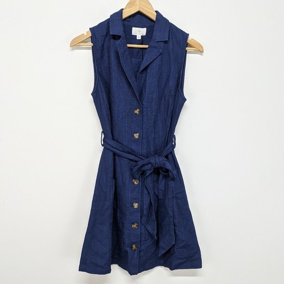 Lost + Wander Out of the Blue Mini Dress - Picture 3 of 9